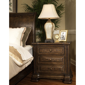 Alexander 3 Drawer Nightstand by Sage ..