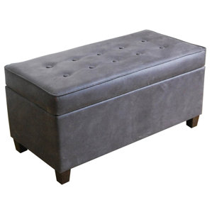 Bourdeau Two Seat Storage Bench by Cha..