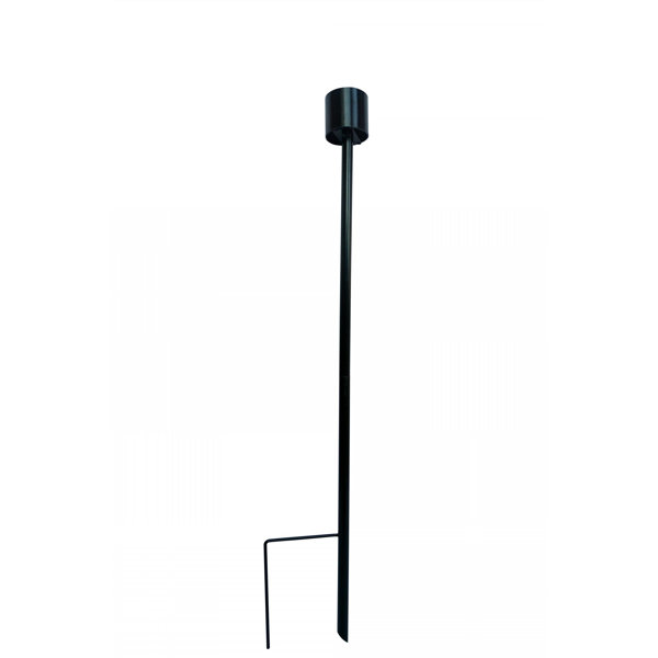 Gazing Globe Metal Stand Garden Stake by Alpine