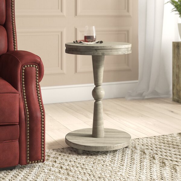 Laguna Solid Wood 3 Legs End Table By Gracie Oaks