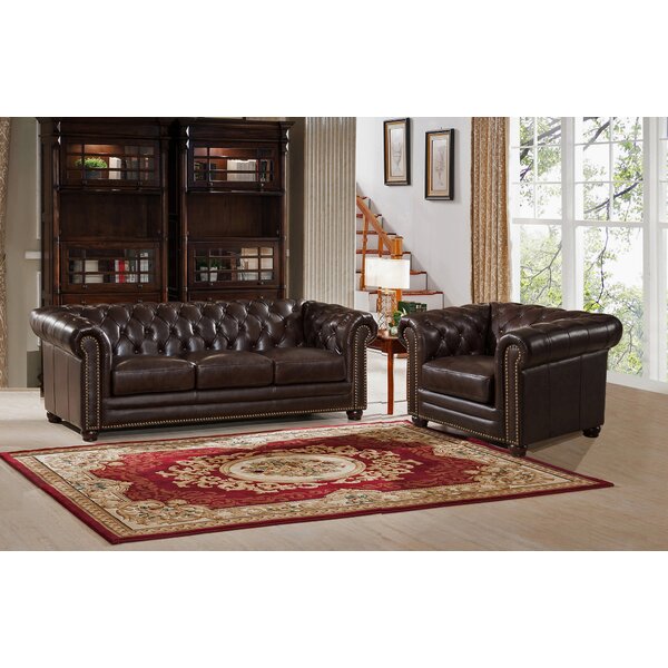 Brittany 2 Piece Leather Living Room Set By 17 Stories