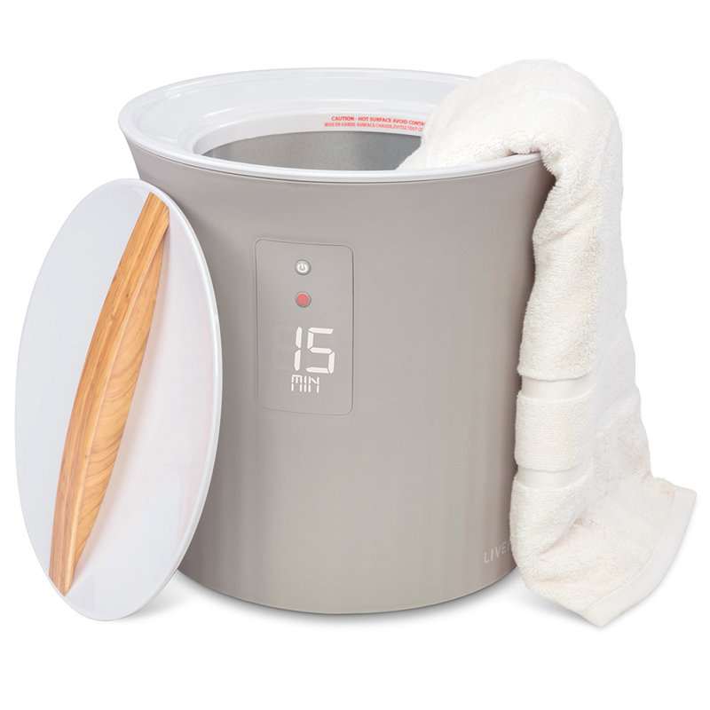 SereneLife Chauffe-Serviettes De Luxe Pour Salle De Bain – Seau