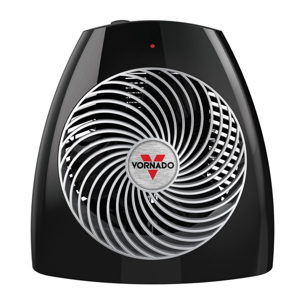 1,500 Watt Portable Electric Fan Compact Heater With Adjustable Thermostat By Vornado
