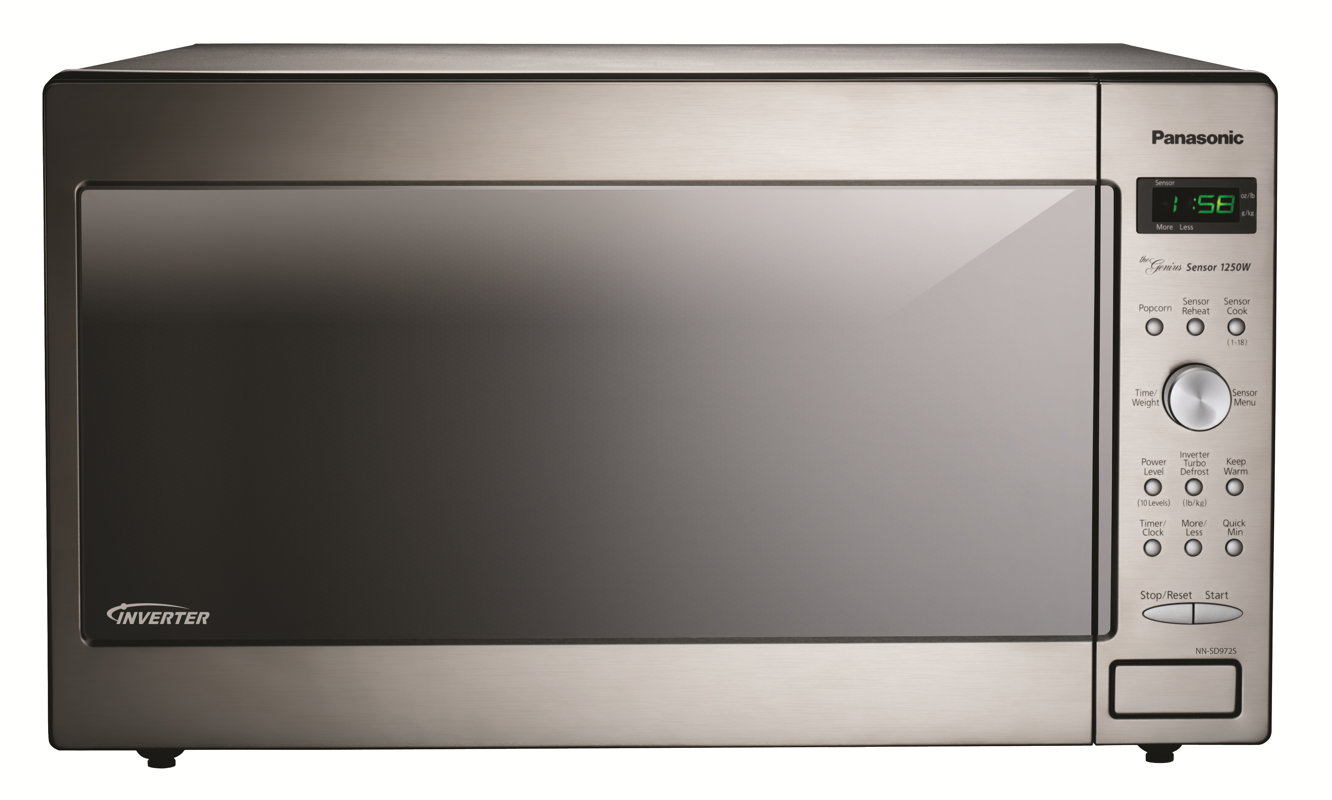 Panasonic 23 2 Cu Ft Countertop Microwave Reviews Wayfair 23 2 Cu Ft Countertop Microwave