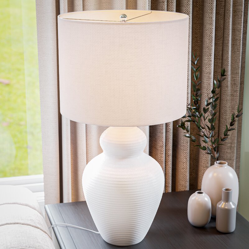 wayfair white table lamps