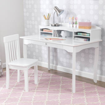 Kidkraft Kids Study Desk With Hutch And Chair Set Reviews Wayfair