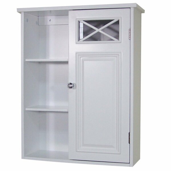 Coddington with Single Door and Shelves 20 W x 25 H Wall Mounted Cabinet by Darby Home Co