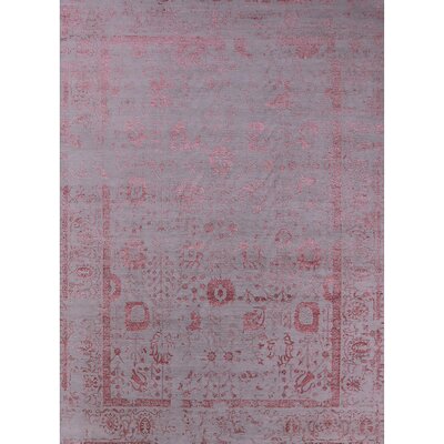 Marland Oriental Pink/Gray Area Rug One Allium Way® Rug Size: Rectangle 8' x 10'