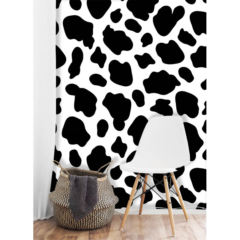World Menagerie Nibbi Removable Dalmatian 8 33 L X 25 W Peel And Stick Wallpaper Roll Wayfair