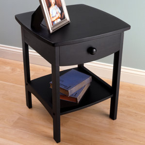 Carlton 1 Drawer Nightstand by Andover Mills