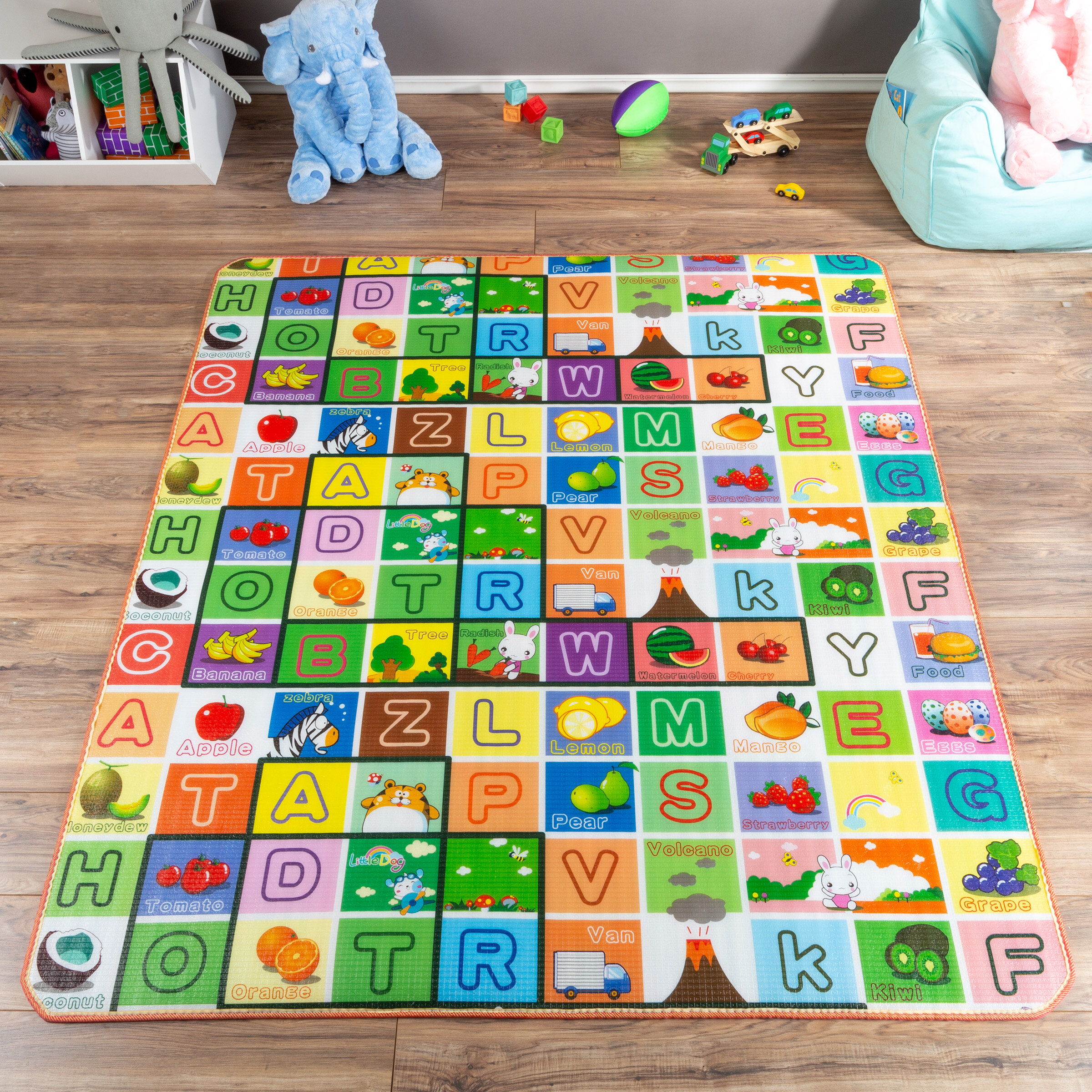 Hey Play Baby Reversible Playmat Reviews Wayfair Ca