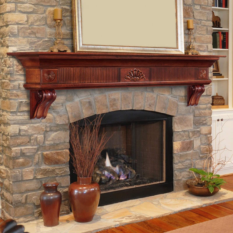 Pearl Mantels The Devonshire Fireplace Shelf Mantel Reviews