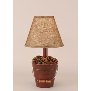 Rustic Living Mini Bucket of Pine Cones 18.5