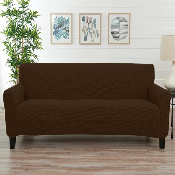 Harlowe Box Cushion Sofa Slipcover By Ebern Designs