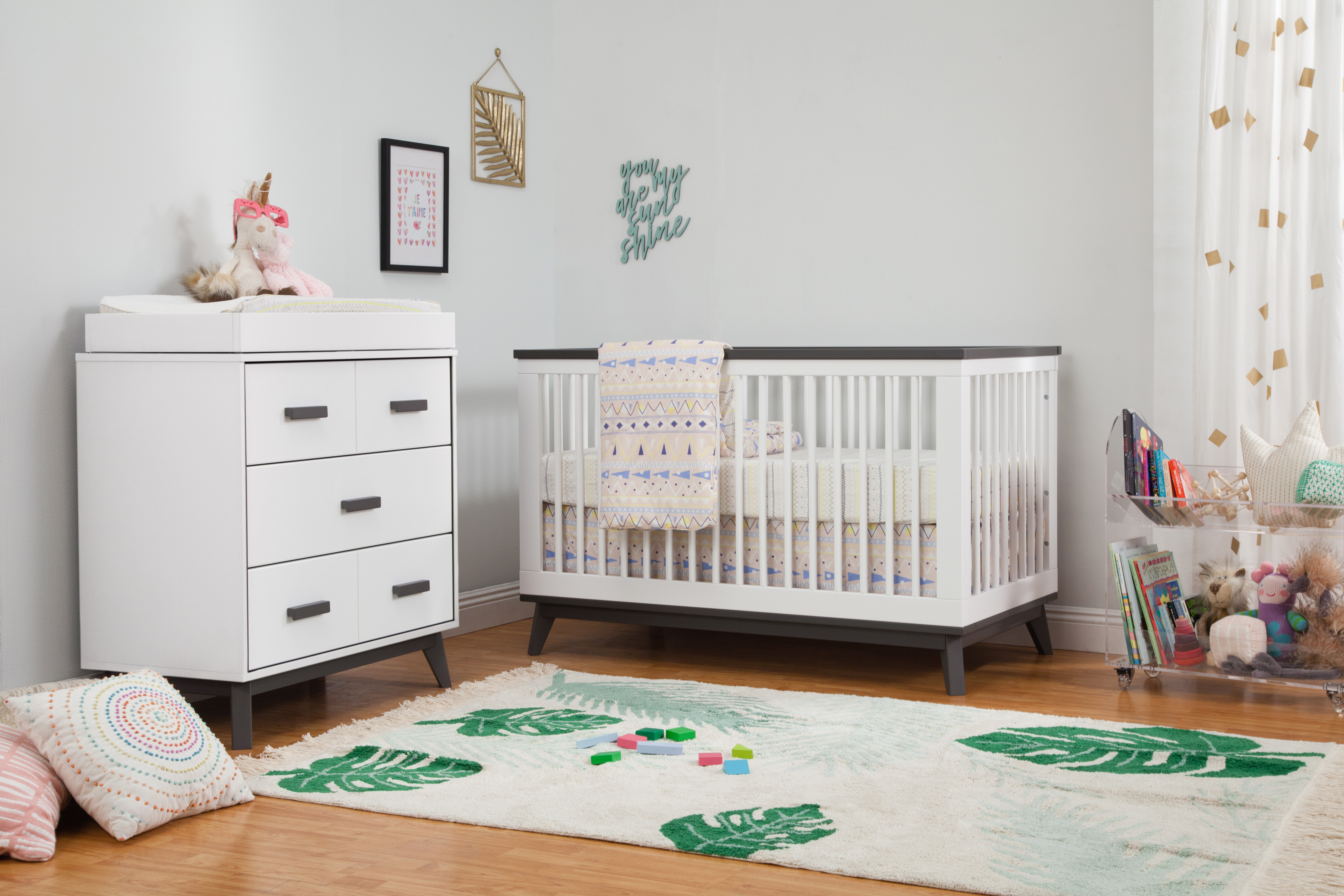 Scoot Convertible Standard 2 Piece Nursery Furniture Set Reviews