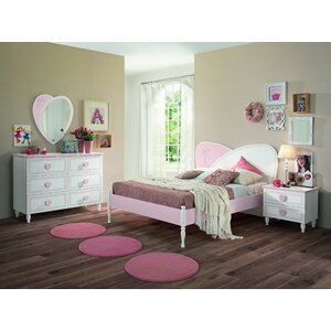 Rosenberger Kids Panel 4 Piece Bedroom Set