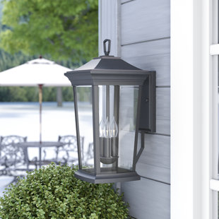 Best Christien 3-Light Outdoor Wall Lantern By Darby Home Co Outdoor Lighting Christien 3-Light Outdoor Wall Lantern By Darby Home Co Outdoor Lighting