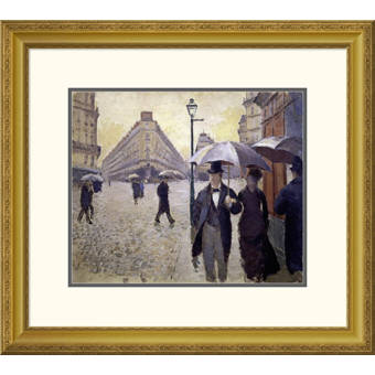 Global Gallery Paris Street Rainy Weather Study By Gustave