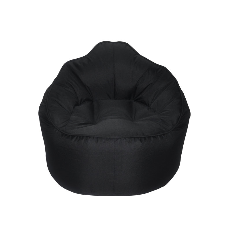 Red Barrel Studio Large Faux Leather Bean Bag Chair ...