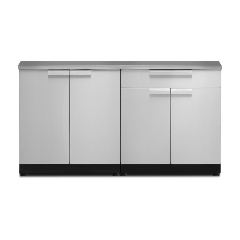 Newage Products Stainless Steel 3 Piece Free Standing Modular