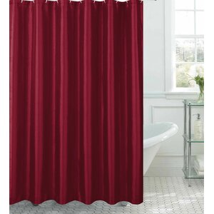 Samar Faux Silk Shower Curtain Set