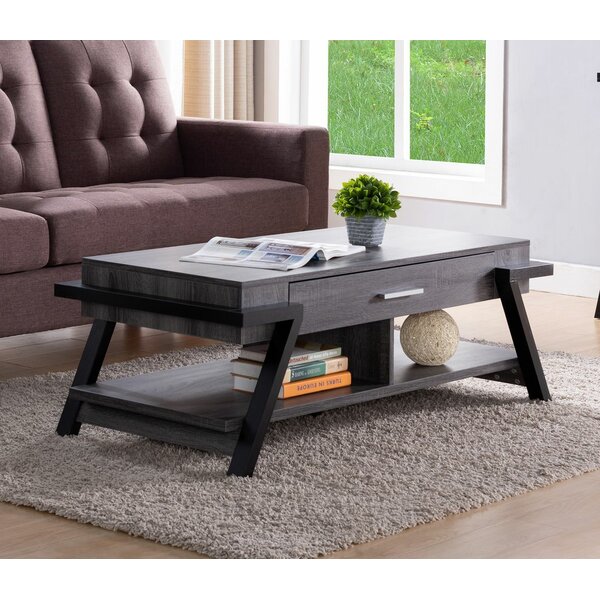 Vandusen Coffee Table With Storage By 17 Stories