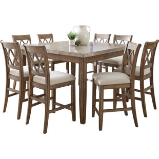 Dining Tables Kitchen Joss Main Portneuf Counter Height Dining Table