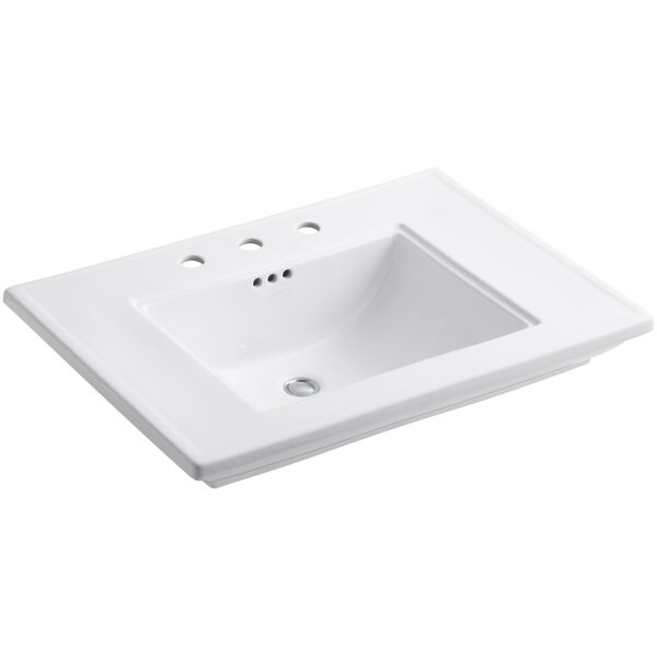 Memoirs® Ceramic 30 Console Bathroom Sink with Overflow by Kohler