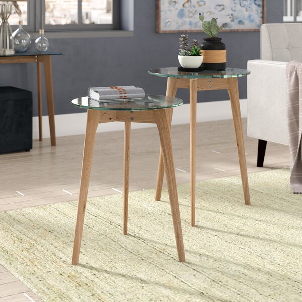 Courtlyn 2 Piece Nesting Tables By Ebern Designs
