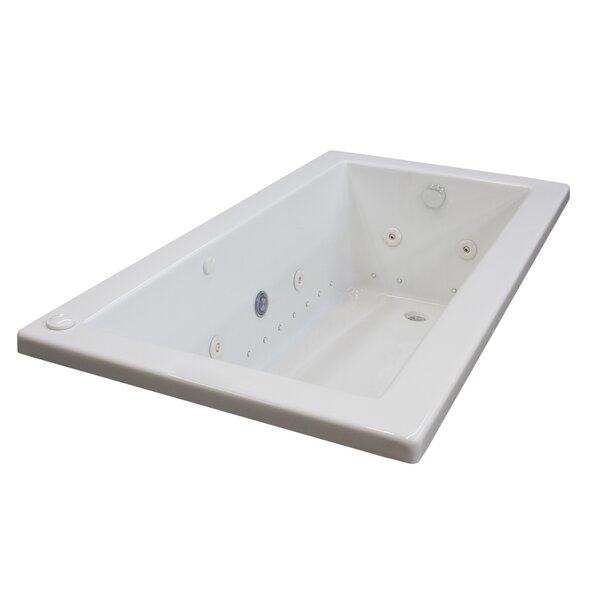 Guadalupe Dream Suite 72 x 42 Rectangular Air & Whirlpool Jetted Bathtub by Spa Escapes