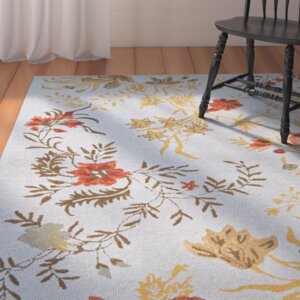 Ginger Blue Area Rug