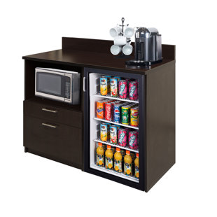 Office Coffee Station Wayfair Coffee Kitchen Lunch Break Room Base Cabinet
