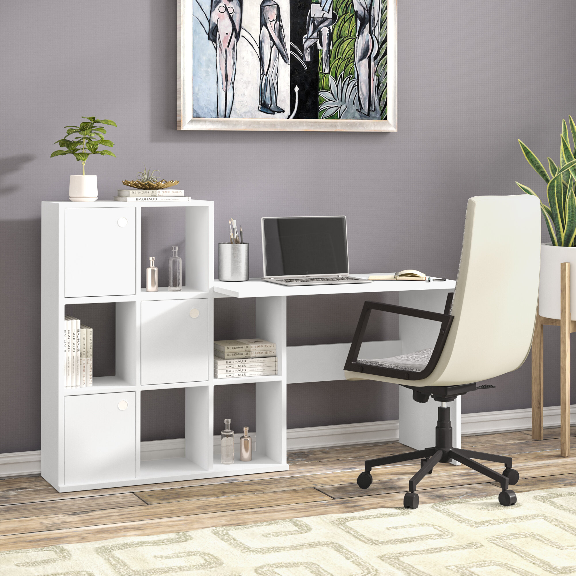 Latitude Run Zwilling Executive Desk Reviews Wayfair