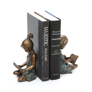 Boy and Girl Book Ends (Set of 2)