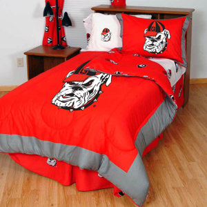 NCAA Georgia Reversible Bed in a Bag Set