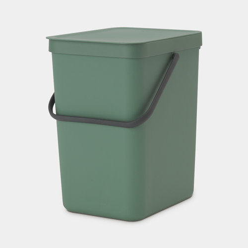 Brabantia Sort & Go 25 Litre Waste Bin - Fir Green