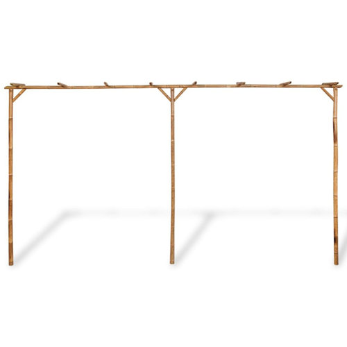 Fillmore 2.05m x 3.85m x 0.4m Wood Pergola Bay Isle Home