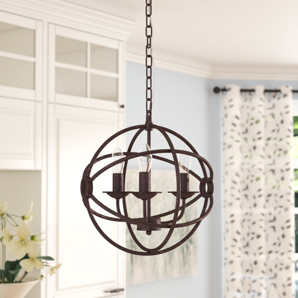 Wheatland 3-Light Chandelier by Gracie Oaks