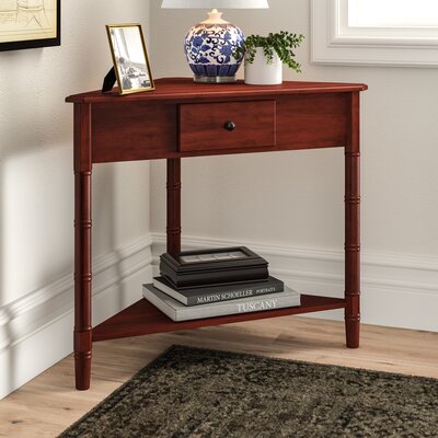 Safavieh 33.1" Solid Wood Console Table  Color: Dark Cherry