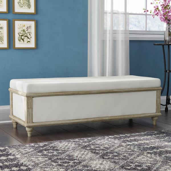 Serene Upholstered Storage Bench By Laurel Foundry Modern Farmhouse Looking for
