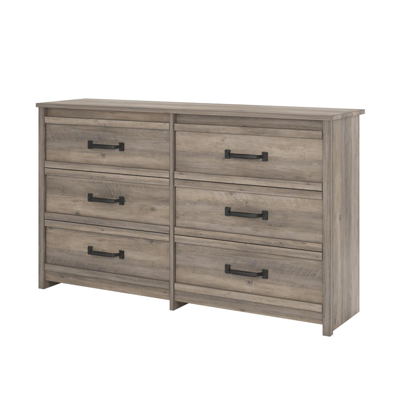 Three Posts Teen Millom 6 Drawer Double Dresser Reviews Wayfair