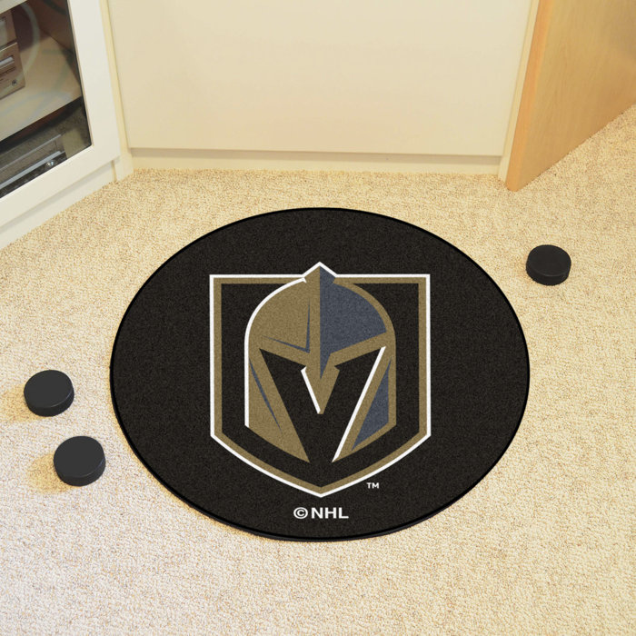 Vegas Golden Knights Uniform Inspired 19/" X 30/" Starter Area Rug Floor Mat