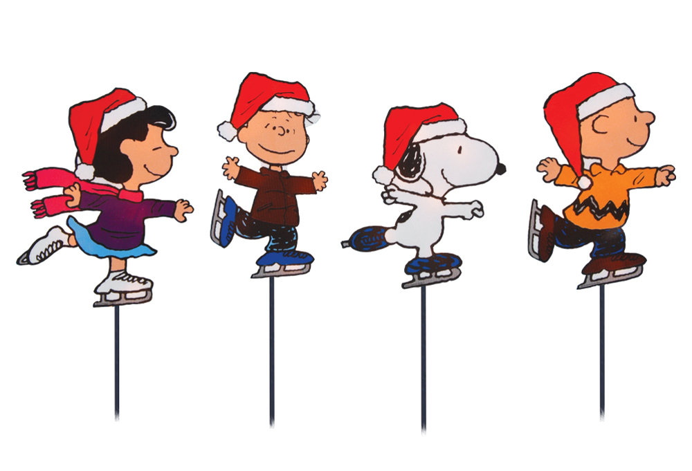 ice skating snoopy toy
