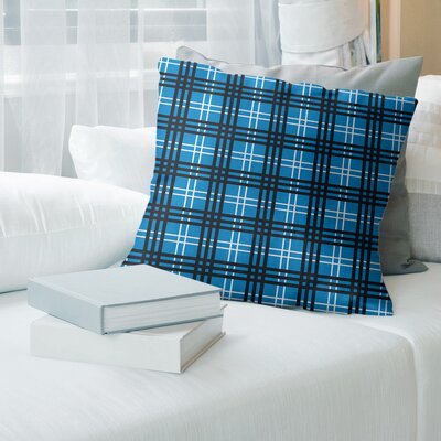 Carolina Square Pillow Cover East Urban Home Color: Blue, Size: 16