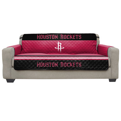 NBA Sofa Slipcover Pegasus Sports NBA Team Houston Rockets