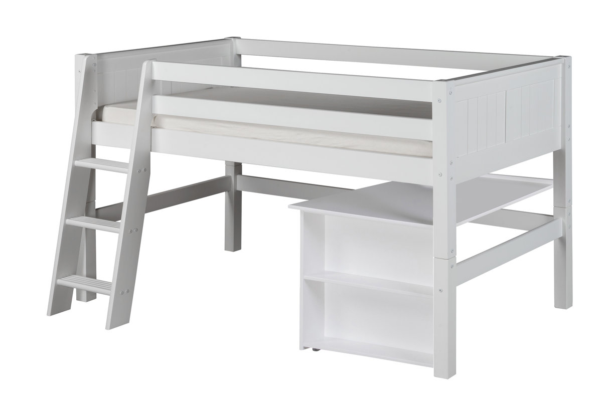Camaflexi Camaflexi Twin Low Loft Bed Reviews Wayfair - Defaultname camaflexi camaflexi twin low loft bed reviews wayfair - defaultname