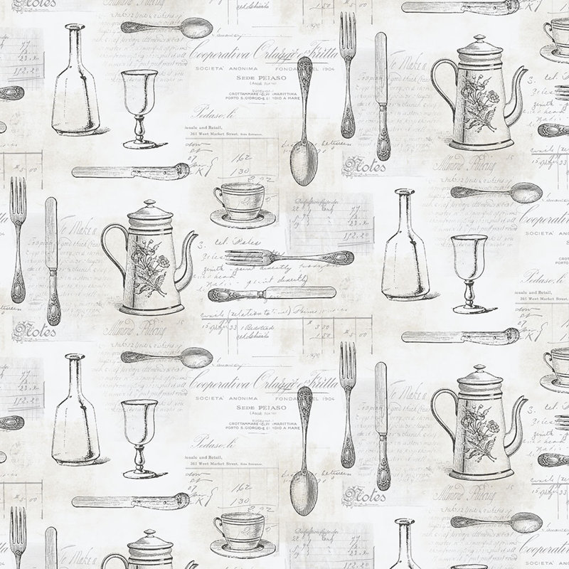 Ophelia Co Keeton 32 7 L X 20 5 W Food And Beverage Wallpaper