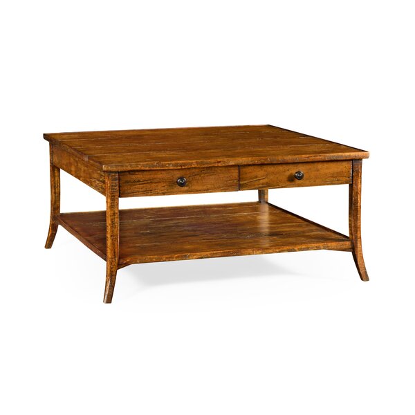 Coffee Table With Storage By Jonathan Charles Fine Furniture