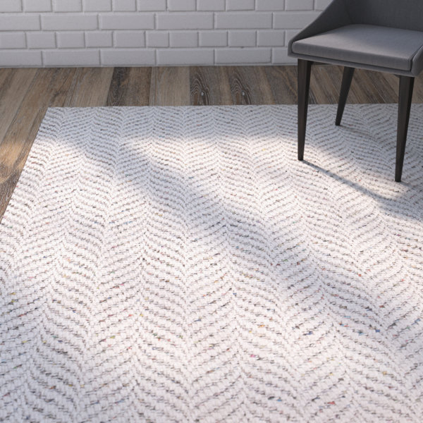 Sigrid Hand-Woven Ivory Area Rug by Union Rustic