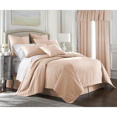 Senoia Duvet Cover Eider Ivory Color Peach Size Super King